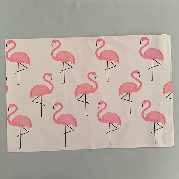 25 Flamingo Poly Mailers - Picture 2 of 3